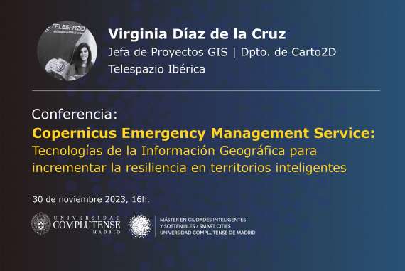 Conferencia de Virginia Díaz de la Cruz | Telespazio Ibérica